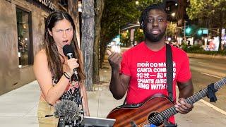 Crazy Girl Does Strange Beatles Cover