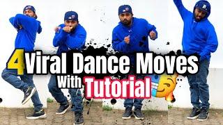 4 Viral Dance Moves with Tutorial | Easy to Learn