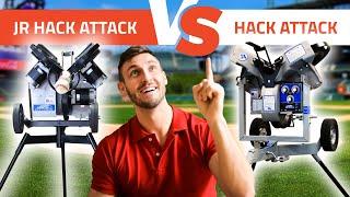 Battle of the Machines: Hack Attack vs. Jr Hack Attack - Which Reigns Supreme? (Live pitch footage)