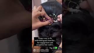 How to hide pins with individual gypsy flowers