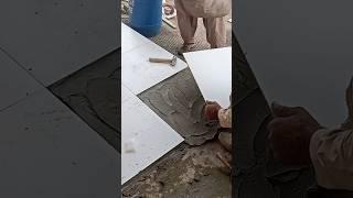 How to Paste Titles on Floor  #Tiles #viral #trend #pakistan #renovation #shorts #shortvideo