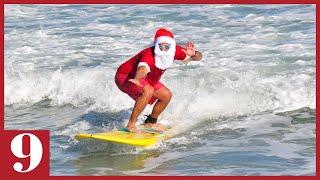 Surfing Santas take over Cocoa Beach for charity