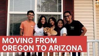 Moving from Oregon to Arizona