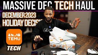 TEMU Tech Haul December 2023