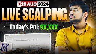 Live Scalping | low Risk High reward Setup - Banknifty and Nifty Trading - Intraday Trading | 20 Aug