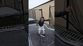 CRAZY INDOOR TRAMPOLINE!?
