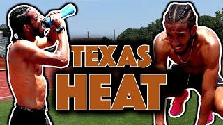 Brutal 800m Workout In Texas Heat ft. Yusuf Bizimana