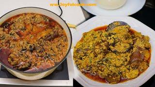 How To Make Rich Egusi Soup. You’ll be Hooked! | Nigerian Food.