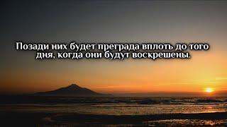 Идрис Абкар. Сура 23 «Верующие».