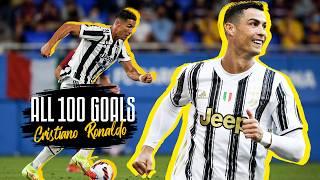 CRISTIANO RONALDO SCORES 100TH JUVENTUS GOAL! | ALL 100 GOALS | #CR100 ️