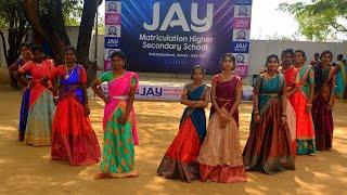 Cut Songs Dance Performance XI Girls | Pongal Celebration | Jay Group of Schools | Jay School