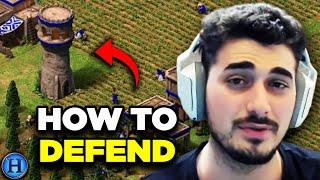 Defending Tips You NEED To Break 1200 Elo | AoE2 Coaching