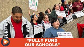 MCPS Unions Call for Full Funding of School Budget