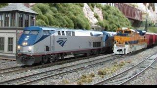 Amtrak Southwest Chief Running at the Palm Beach Model Railroad Club