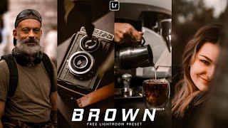 Brown Lightroom Preset | Lightroom Mobile Preset Free DNG | Brown tone | lightroom presets