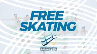 Free Skating | 2018 ISU World Synchronized Skating Championships Stockholm SWE | #SynchroSkating