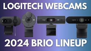 Logitech Webcam-Vergleich 2024 ( BRIO 100 / 300 / 500 / 4K )