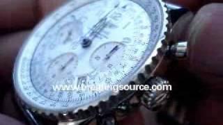 Breitling Navitimer Silver Dial Watch