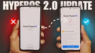 Fix HyperOS 2.0 OFFICIAL OTA Update Not Showing On Any Xiaomi, Redmi, & POCO Device 