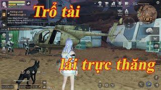 #lifeafter | Helicopter control in the wild map | Lão Dần trổ tài lái trực thăng trong Lifeafter