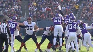 The Vikings blocked a Bears field goal from basically the same place they lost to the Packers