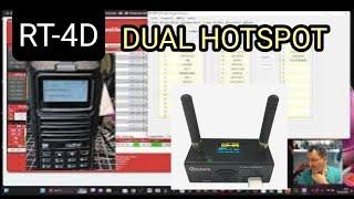 DUPLEX HOTSPOT - RADTEL RT-4D - FULL SET UP