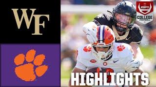 Clemson Tigers vs. Wake Forest Demon Deacons | Full Game Highlights | ESPN College Football