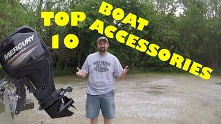 10 MUST HAVE Boat Accessories!