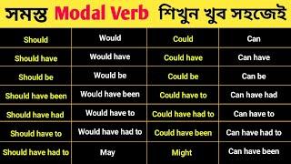 Use of All Modal Verbs in Detail with Examples | English Modals with Their Uses