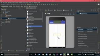 Palette Window in Android Studio