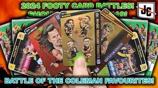 GOLD WILDCARD! FOOTY CARD BATTLES | 2024 AFL TEAMCOACH CARDS