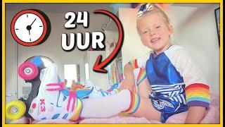 24 UUR OP ROLSCHAATSEN CHALLENGE  | Bellinga Vlog #1739