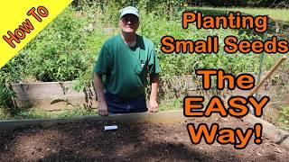 Planting Small Seeds It's easier than you think!