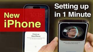 Setting up a new iPhone