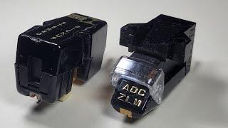 Phono Cartridge Comparison  ADC's First Induced Magnet Cartridge vs ADC's ZLM Improved.