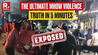 Mhow Violence: 5-min Video That Lays Bare The Entire Truth | ICC Champions Trophy Celebration