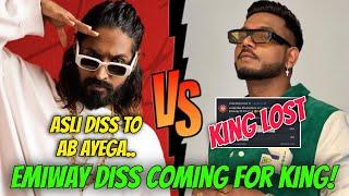 Emiway Diss Is Coming For King! "Asli Diss To Ab Ayega"? Emiway Won Vs King In? Poked King In Story!