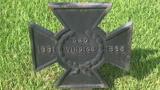 The grave of confederate general James Longstreet