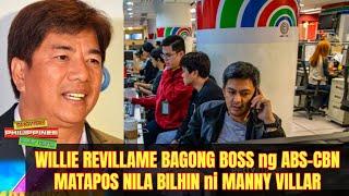 Willie Revillame BIG BOSS Na ng ABS-CBN Employees Matapos Bilhin ng Partner na si Manny Villar