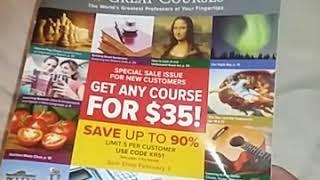 The Great Courses:what a deal !