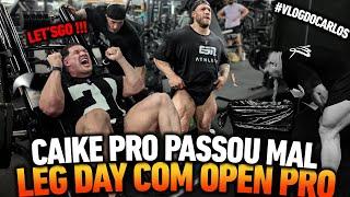 CAIKE PRO PASSOU MAL NO TREINO COM UM OPEN PRO !!!