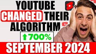 YouTube’s Algorithm CHANGED!  The Latest 2024 YouTube Algorithm Explained (September 2024)