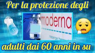 AIFA approva il vaccino Moderna a mRNA contro il virus respiratorio sinciziale!