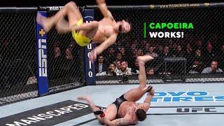 Crazy Capoeira Master Setting the UFC on Fire - Michel Pereira