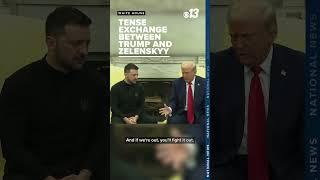 Zelenskyy, Trump engage in tense Oval Office exchange amid mineral deal talks