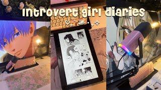 cozy introvert vlog  introvert girl, cute breakfast ideas, anime vlog, ft. fifine AM8 | aesthetic