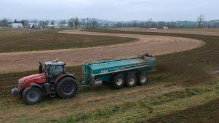 Hauling Manure & Rye Harvest