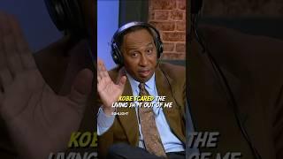Kobe Bryant had to call & curse out Stephen A Smith 