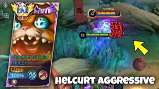 HELCURT PERFECT &  AGGRESSIVE GAMEPLAY!! ( BEST BUILD 2025 ) MLBB