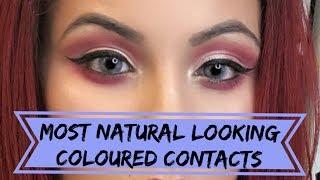 Most Natural Looking Coloured Contacts? OPULENT LENSES REVIEW